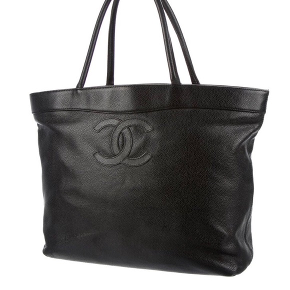 Chanel Vintage Caviar Tote - Picture 1 of 8
